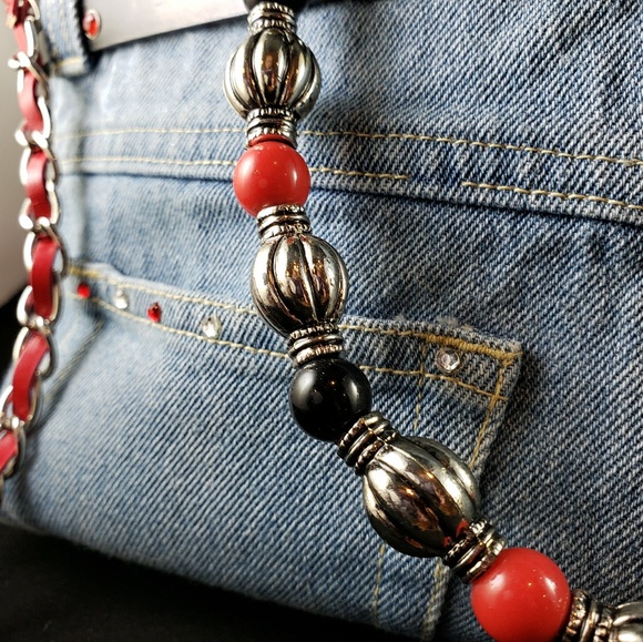 Ladybug Trade Jean's Bag Purse - Picture 6 of 8